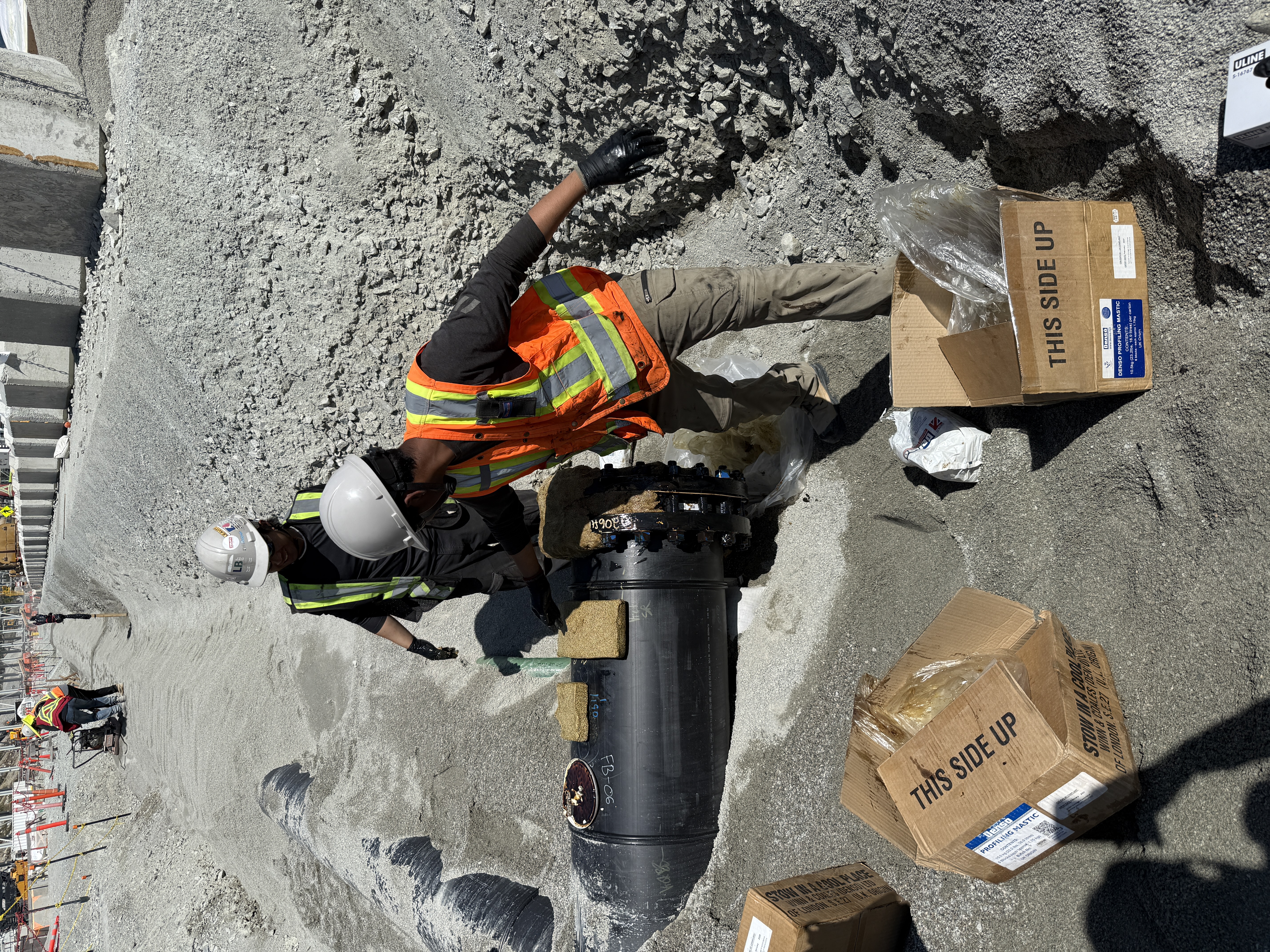 Safety-first construction work at Woodfibre LNG